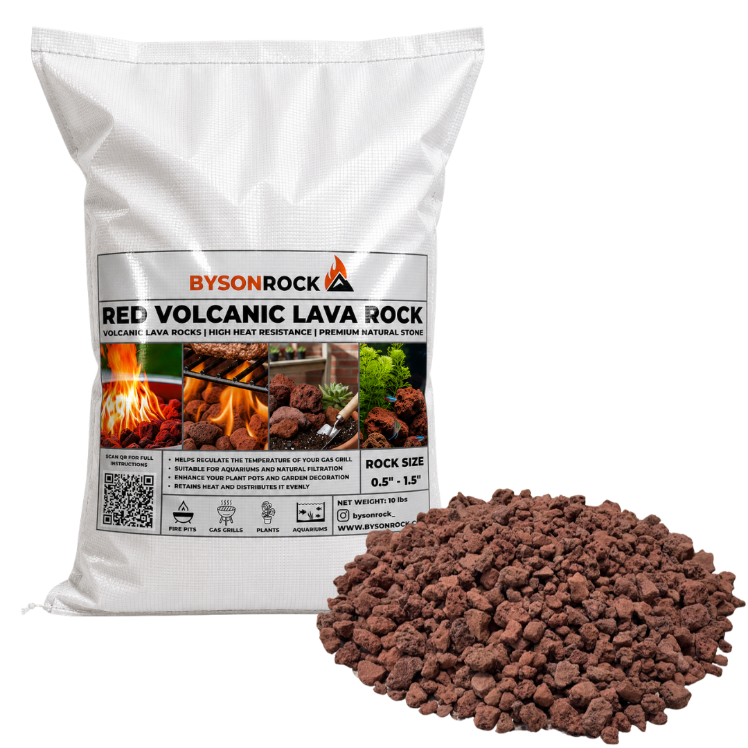 Roca Volcánica Roja