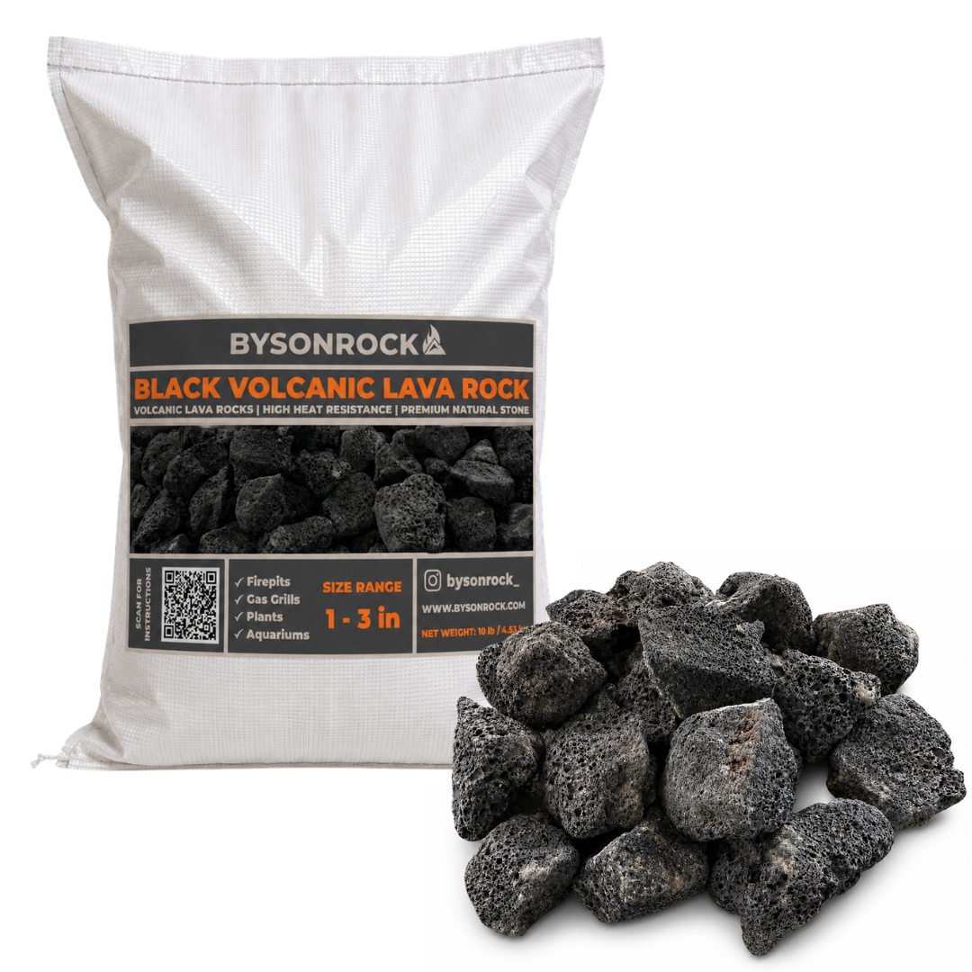 Roca Volcánica Negra