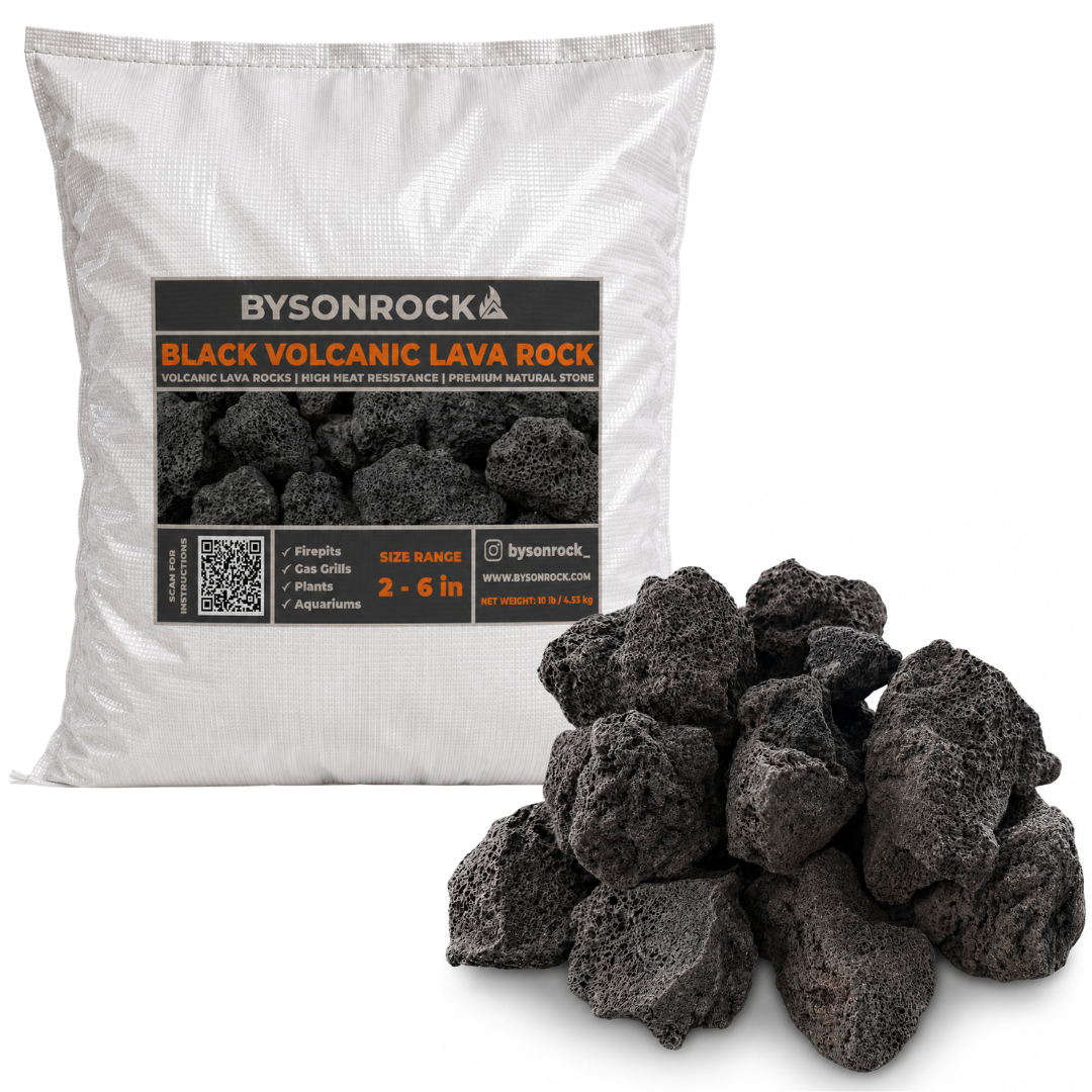 Roca Volcánica Negra