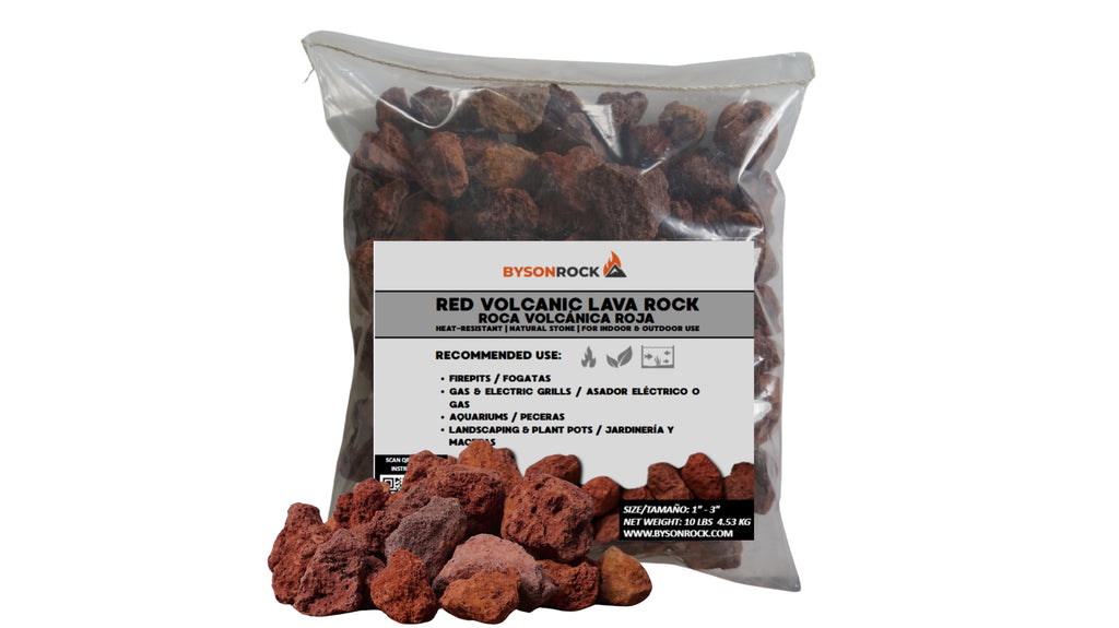 Piedra Volcánica “1" o 1 1/2